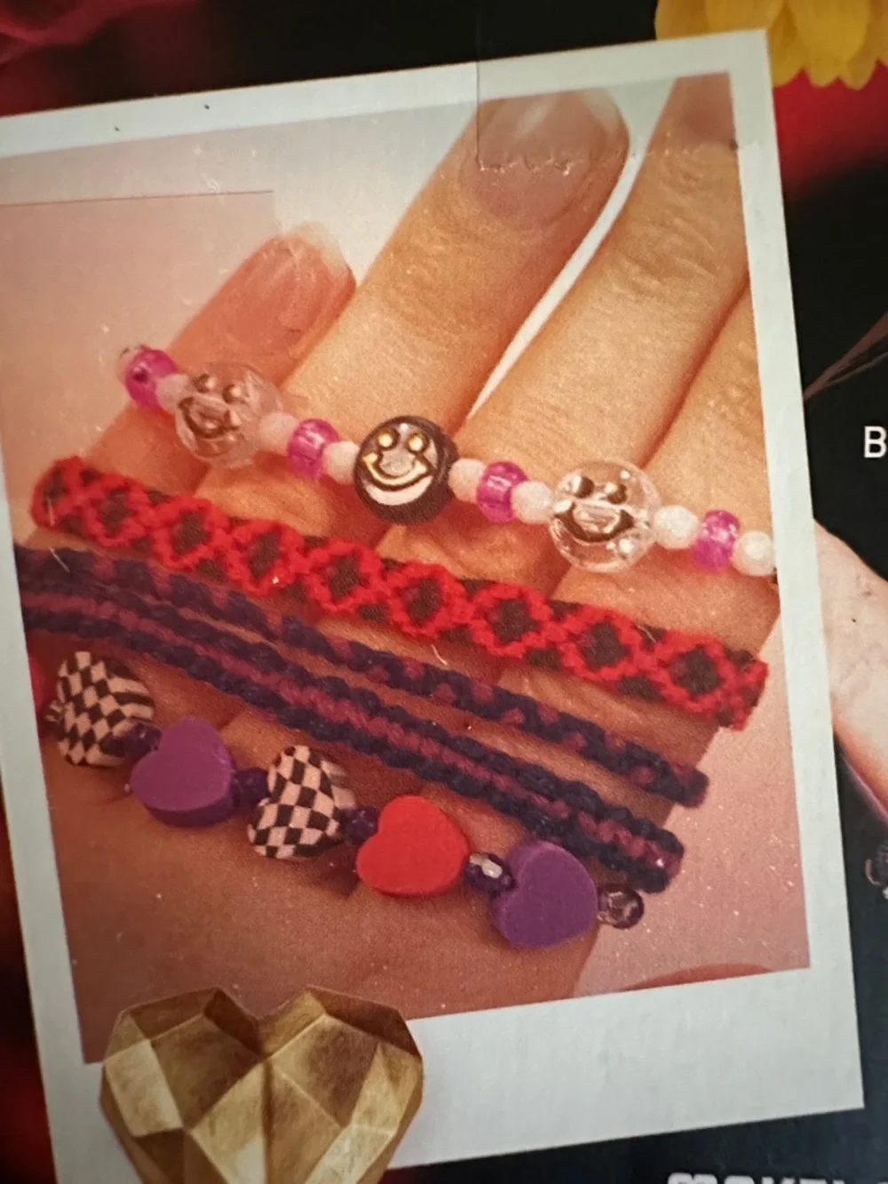 DIY Friendship Bracelets Kit with storage container